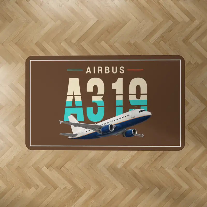 Airbus A319ceo - Original - Rectangle Carpet - Brown