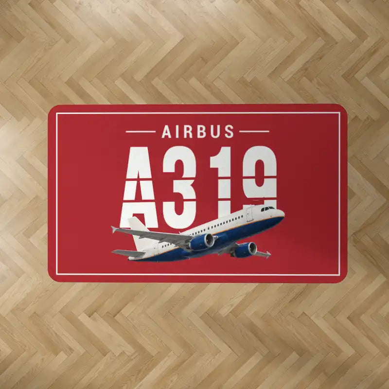 Airbus A319ceo - Original - Rectangle Carpet - Red