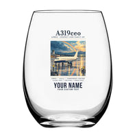 Thumbnail for Airbus A319ceo - Poster + Name - Water & Drink Glass