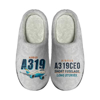 Thumbnail for Airbus A319ceo - Slippers - Cotton - Cartoon - Light Gray