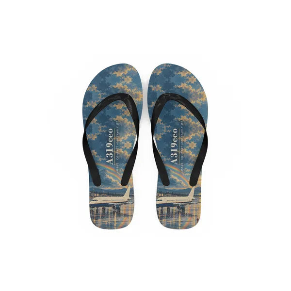 Airbus A319ceo - Slippers - Flip Flops - 3D - Full Print