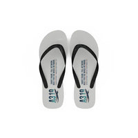 Thumbnail for Airbus A319ceo - Slippers - Flip Flops - Original - White