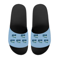 Thumbnail for Airbus A319ceo - Slippers - Sport - Cartoon Pattern - Light Blue