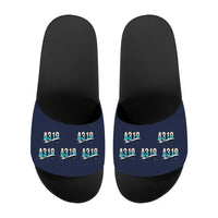 Thumbnail for Airbus A319ceo - Slippers - Sport - Original Pattern - Navy Blue