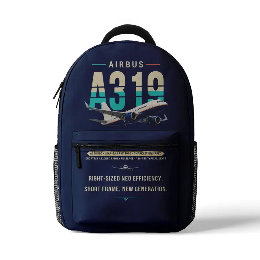 Airbus A319neo - 3D Backpack - Original - Dark Blue