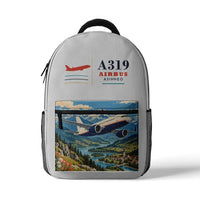 Thumbnail for Airbus A319neo - 3D Backpack - White