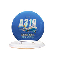 Thumbnail for Airbus A319neo - Cartoon - Pin - Blue