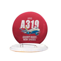 Thumbnail for Airbus A319neo - Cartoon - Pin - Red