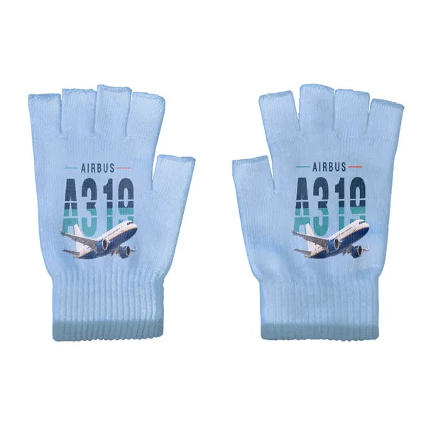Airbus A319neo - Gloves - Cut - Original - Light Blue