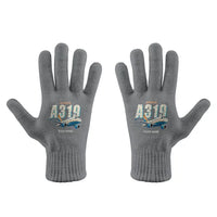 Thumbnail for Airbus A319neo - Gloves - Full - Cartoon + Name - Gray
