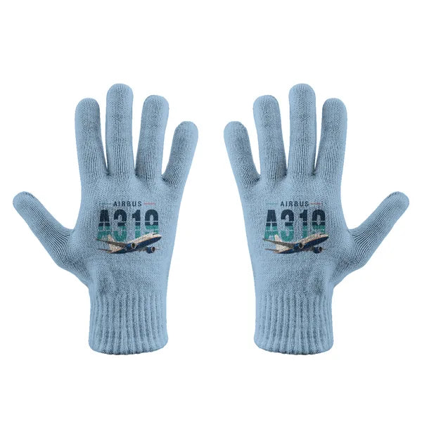 Airbus A319neo - Gloves - Full - Original - Light Blue