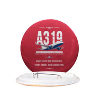 Thumbnail for Airbus A319neo - Original - Pin - Red