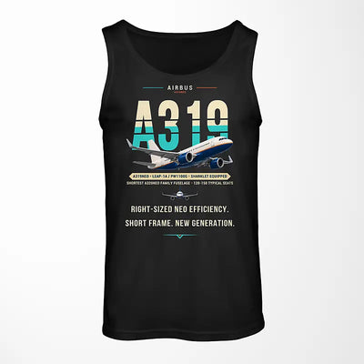 Airbus A319neo - Original - Tank Top - Black