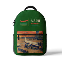 Thumbnail for Airbus A320 - 3D Backpack - Green
