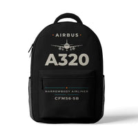 Thumbnail for Airbus A320 - 3D Backpack - Heritage - Black