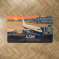 Thumbnail for Airbus A320 - 3D - Rectangle Carpet - Full Print