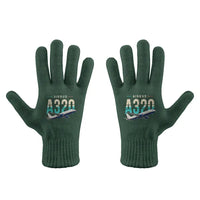 Thumbnail for Airbus A320 - Gloves - Full - Original - Dark Green