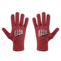 Thumbnail for Airbus A320 - Gloves - Full - Original - Red