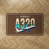 Thumbnail for Airbus A320 - Original - Rectangle Carpet - Brown