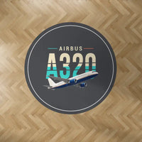 Thumbnail for Airbus A320 - Original - Round Carpet - Dark Gray