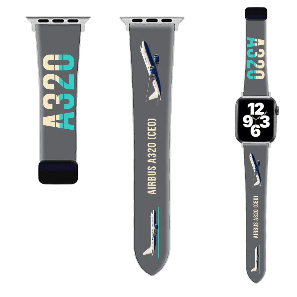 Airbus A320 Apple Watch Bands - Gray (Magnetic Band) - Original