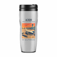 Thumbnail for Airbus A320 - Poster - Plastic (No Holder) - Light Gray