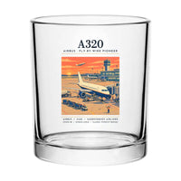Thumbnail for Airbus A320 - Poster - Special Whiskey Glass
