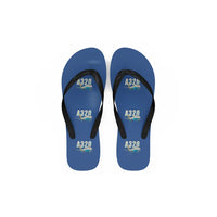 Thumbnail for Airbus A320 - Slippers - Flip Flops - Cartoon Pattern - Blue