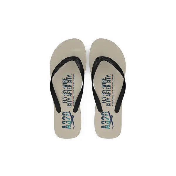 Airbus A320 - Slippers - Flip Flops - Original - Beige