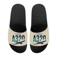 Thumbnail for Airbus A320 - Slippers - Sport - Original - Beige