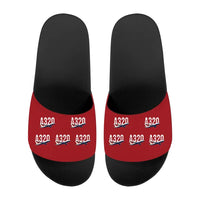 Thumbnail for Airbus A320 - Slippers - Sport - Original Pattern - Red