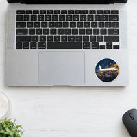 Thumbnail for Airbus A320P2F - 3D + Name - Circle Sticker - Laptop