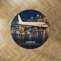 Thumbnail for Airbus A320P2F - 3D - Round Carpet - Full Print