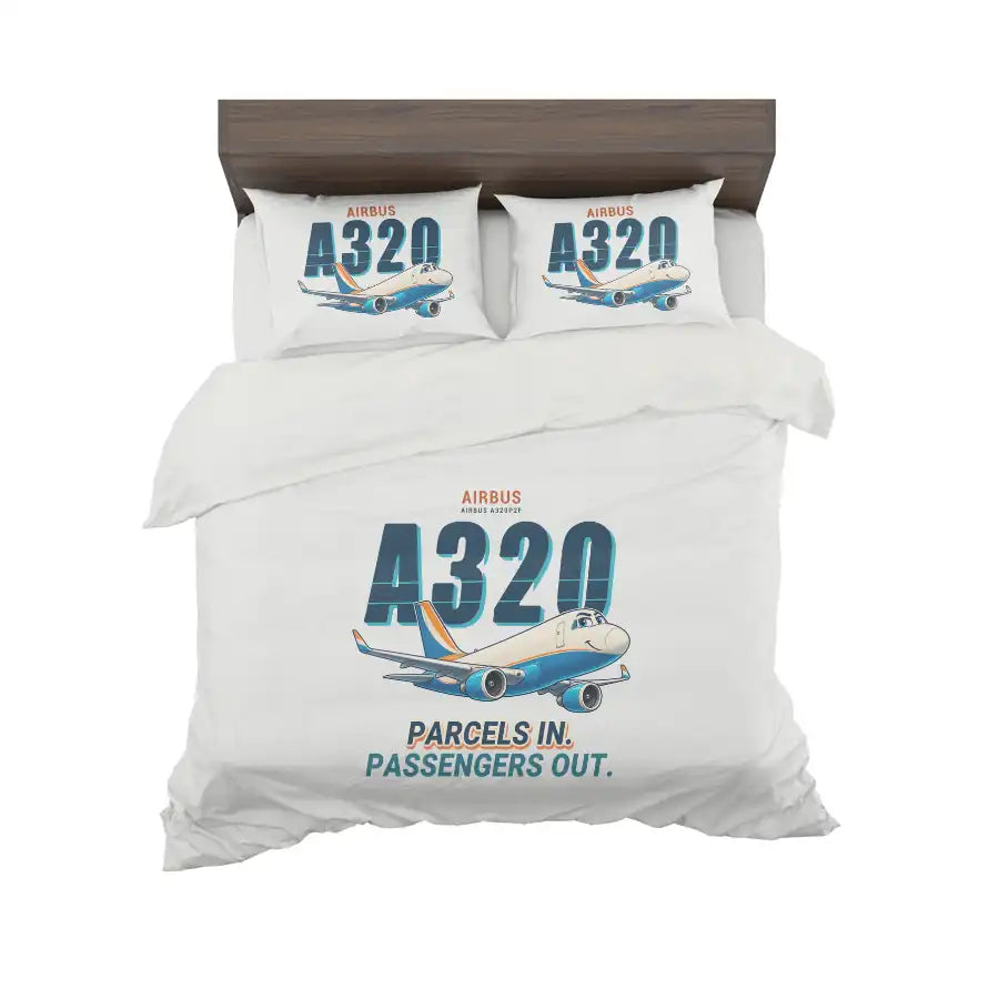 Airbus A320P2F - Cartoon - Bedding Set - White