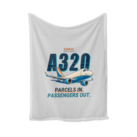 Thumbnail for Airbus A320P2F - Cartoon - Blanket - Light Gray