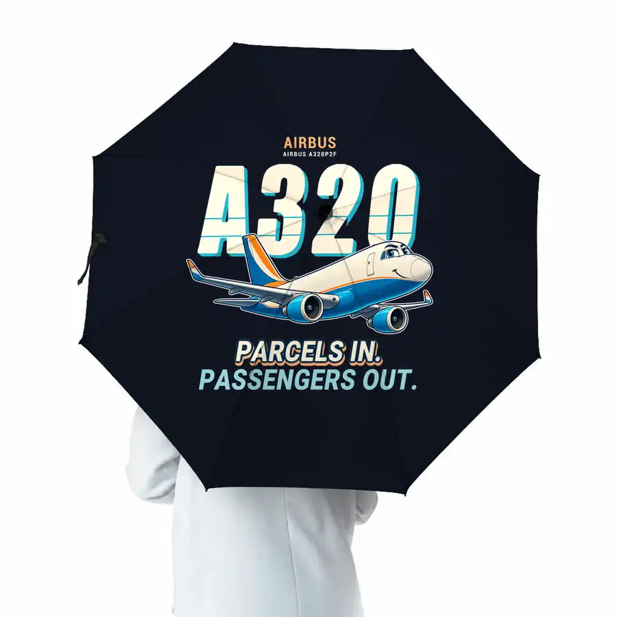 Airbus A320P2F - Cartoon - Umbrella