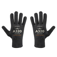 Thumbnail for Airbus A320P2F - Gloves - Full - Heritage + Name - Black