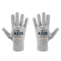 Thumbnail for Airbus A320P2F - Gloves - Full - Heritage + Name - Light Gray