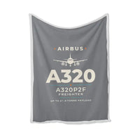 Thumbnail for Airbus A320P2F - Heritage - Blanket - Gray