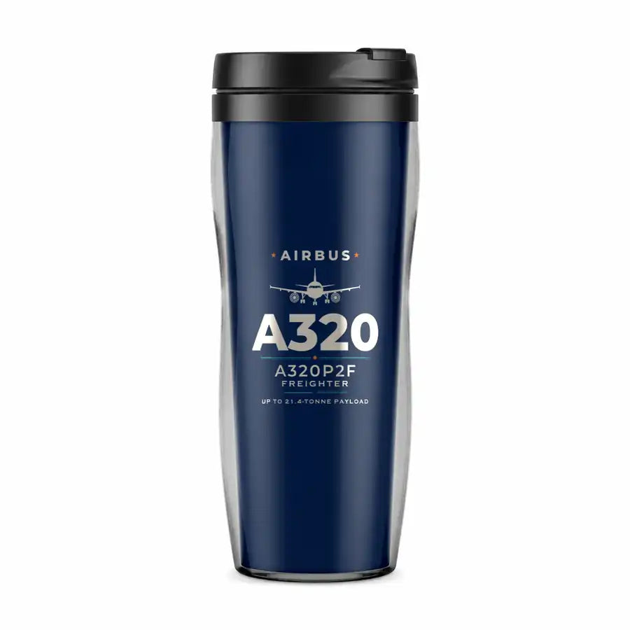 Airbus A320P2F - Heritage - Plastic (No Holder) - Dark Blue