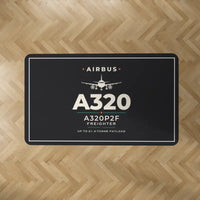 Thumbnail for Airbus A320P2F - Heritage - Rectangle Carpet - Black