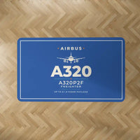 Thumbnail for Airbus A320P2F - Heritage - Rectangle Carpet - Blue
