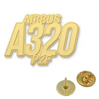 Thumbnail for Airbus A320P2F - Hollow Pin - Tag - Gold
