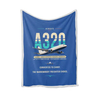 Thumbnail for Airbus A320P2F - Original - Blanket - Blue
