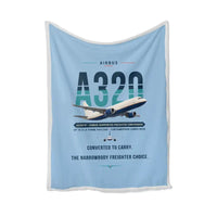 Thumbnail for Airbus A320P2F - Original - Blanket - Light Blue
