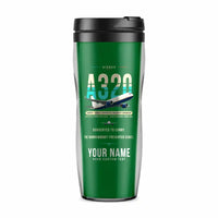 Thumbnail for Airbus A320P2F - Original + Name - Plastic (No Holder) - Green