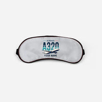 Thumbnail for Airbus A320P2F - Original + Name - Sleep Mask - Light Gray