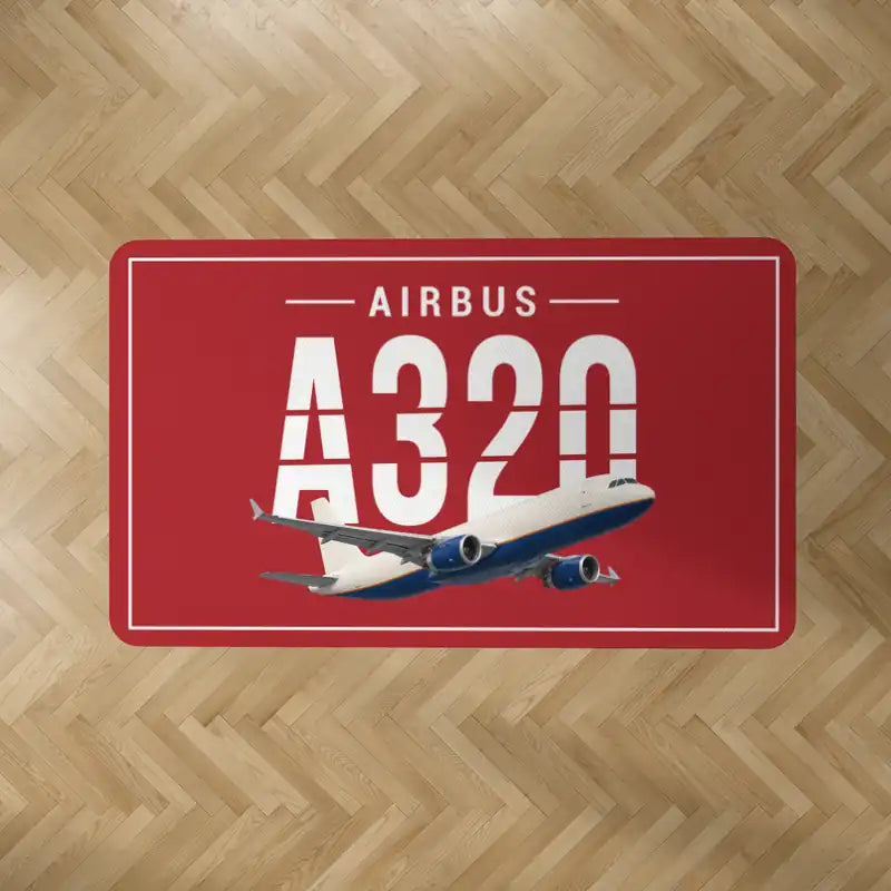Airbus A320P2F - Original - Rectangle Carpet - Red