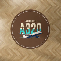 Thumbnail for Airbus A320P2F - Original - Round Carpet - Brown