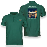 Thumbnail for Airbus A320P2F - Poster - Double-Side Polo - Green